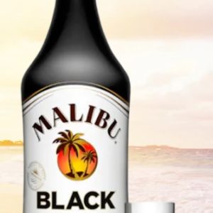 Malibu Black Liqueur 1.75 L