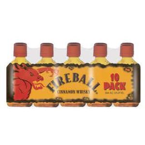 Fireball Whisky  50 ml 10 Pack